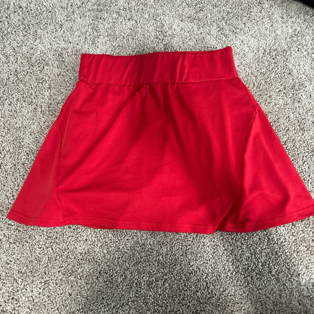 Red Women's Skirt